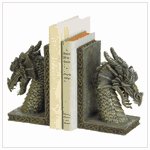 #37978 Fierce Dragon Bookends