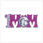 #36494 "#1 Mom" Pewter Photo Frame