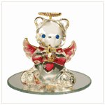 #35067 January Birthstone Angel Bear