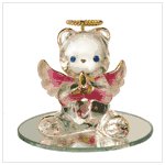 #35076 October Birthstone Angel Bear