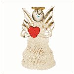 #37475 Glass Angel with LED Light