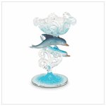 #35255 Dolphin Candleholder