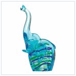 #38338 Lucky Elephant Glass Figurine