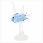 #37927 Blue Fish Crystal Cut Figurine