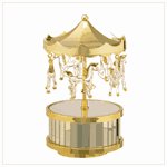 #22770 Musical Glass Circus Top Carousel