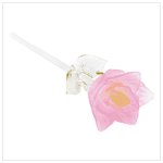 #37929 Pink Glass Rose