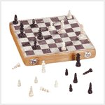 #29385 Soapstone Carved Chess Set