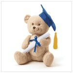 #36703 Graduation Plush Bear