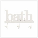 #36667 Bath Clothes Hook Wall Plaque