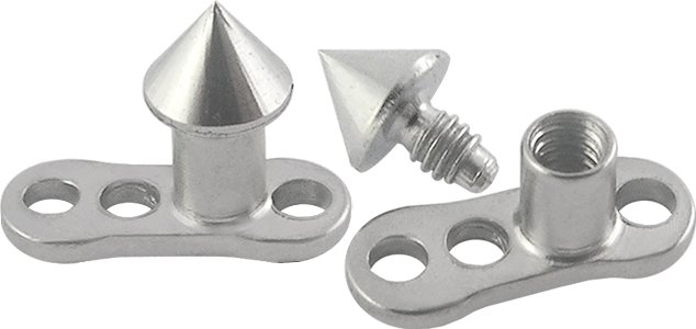 Cone Titanium G23 Dermal Anchor