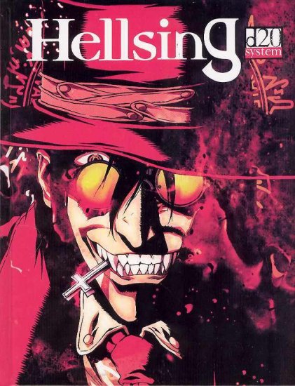 HELLSING D20 SUPPLEMENT AND EPISODE GUIDE HC (FREE SHIP)