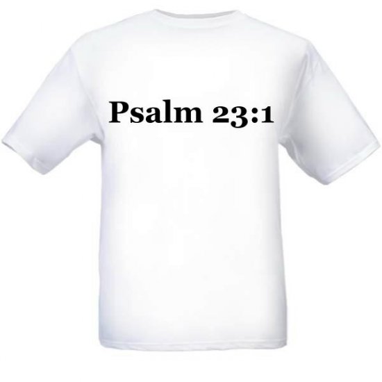 Adult Religious Shirts (Back)