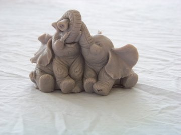 1 Handmade 5oz Customized Elephant Goats Milk Soap