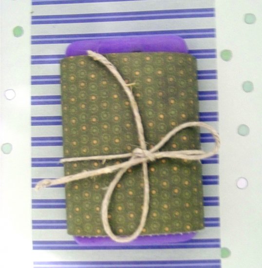 3 Handmade Lilac Scented Goats Milk Soaps