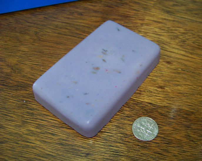 3 Handmade Lavender Scented Goats Milk Soaps