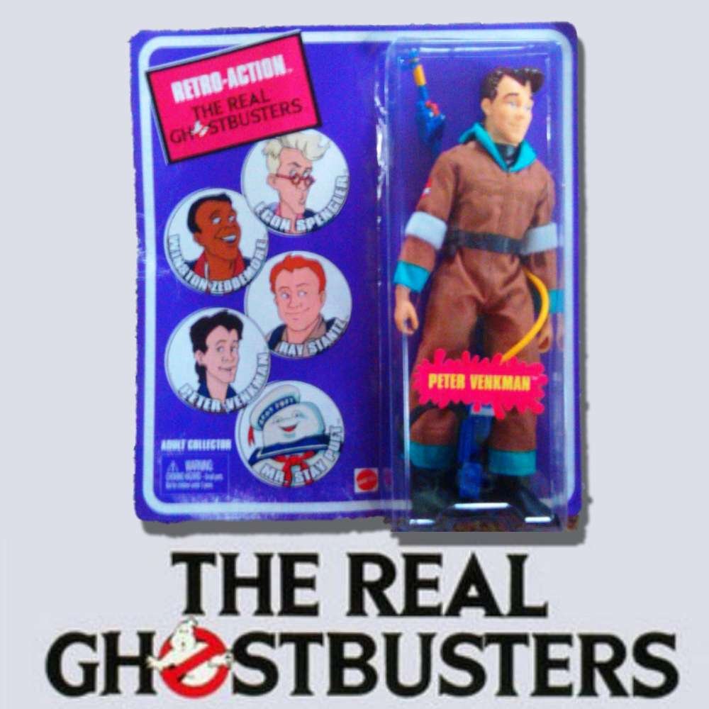 The Real Ghostbusters 6 Inch Figure Retro-Action Peter Venkman Brown Suit 
