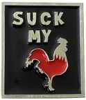 SUCK MY COCK BELT BUCKLE (BLACK)