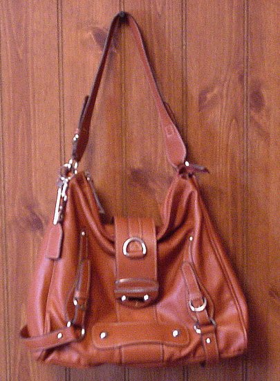 STYLE & CO Handbag Purse Sloutch Tote Pumpkin Rust