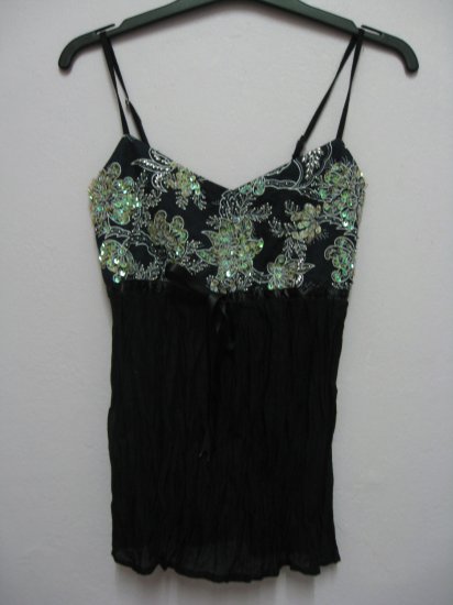 Black sequin