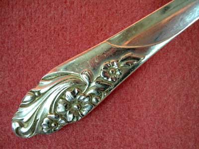 ONEIDA COMMUNITY EVENING STAR TEASPOON 1950 FLATWARE SILVERWARE