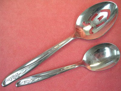 ONEIDA MIDSUMMER SERVING & JELLY SPOONS THOR STAINLESS FLATWARE SILVERWARE