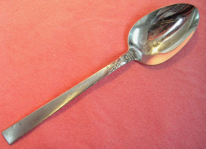 ONEIDA BROOKWOOD PLACE SPOON WM DALTON STAINLESS FLATWARE SILVERWARE