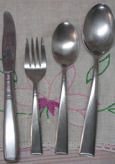 IMPERIAL IMI 1 IMI1 STAINLESS 5pc FLATWARE SILVERWARE