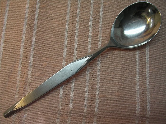 HULL MONACO SUGAR SPOON STAINLESS FLATWARE SILVERWARE