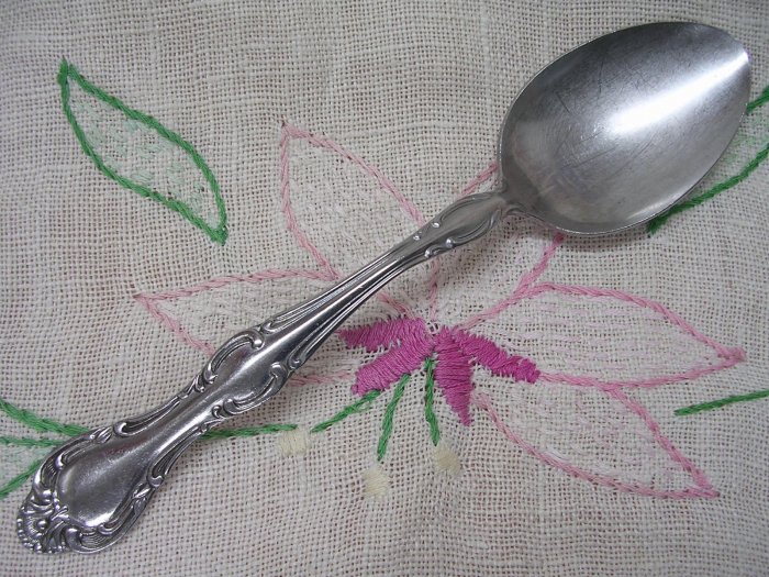 IMPERIAL ROCKINGHAM PLACE SPOON IIC STAINLESS FLATWARE SILVERWARE