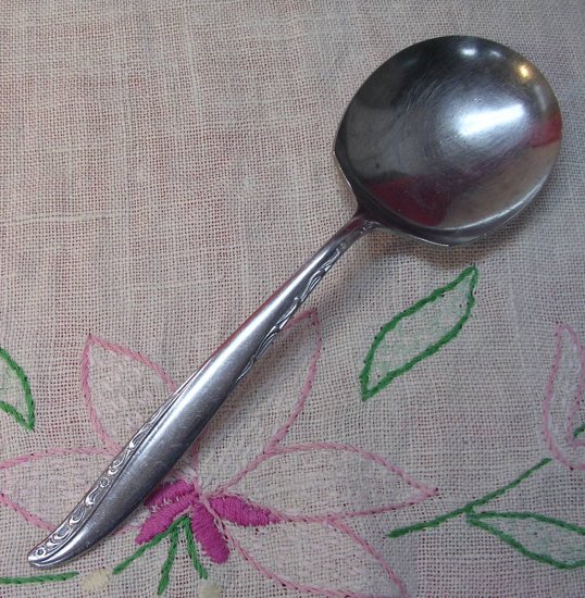 ACSONS ACF 2 ACF2 LARGE BERRY SPOON STAINLESS FLATWARE SILVERWARE