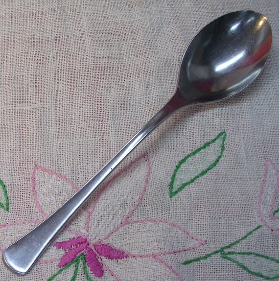 ORLEANS ORL 5 or 33 ORL5 ORL33 SOLID SERVING SPOON STAINLESS FLATWARE SILVERWARE