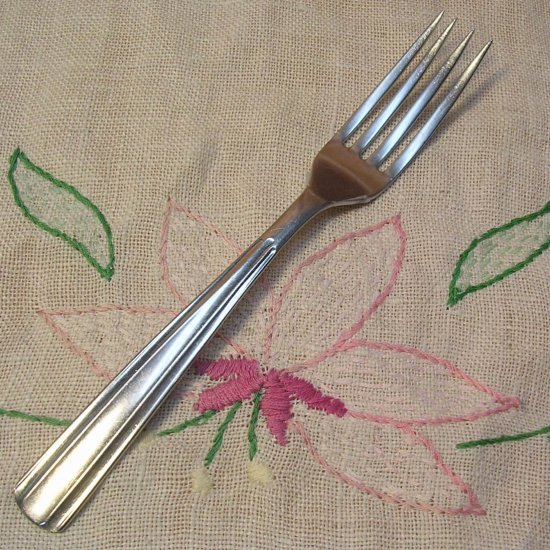 LAKE SHORE LAKESHORE LKS 1 LKS1 PLACE FORK STAINLESS FLATWARE SILVERWARE