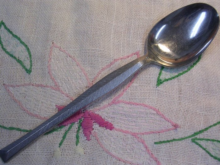 NATIONAL NASCO N.S. Co ANNETA PLACE SPOON STAINLESS FLATWARE SILVERWARE