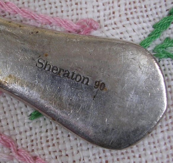 SHERATON HOTELS 90 KNIFE SILVERPLATE FLATWARE SILVERWARE