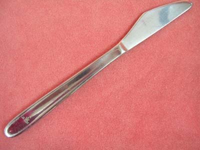 KLM AIRLINES SOLA KNIFE AVIATION STAINLESS FLATWARE SILVERWARE