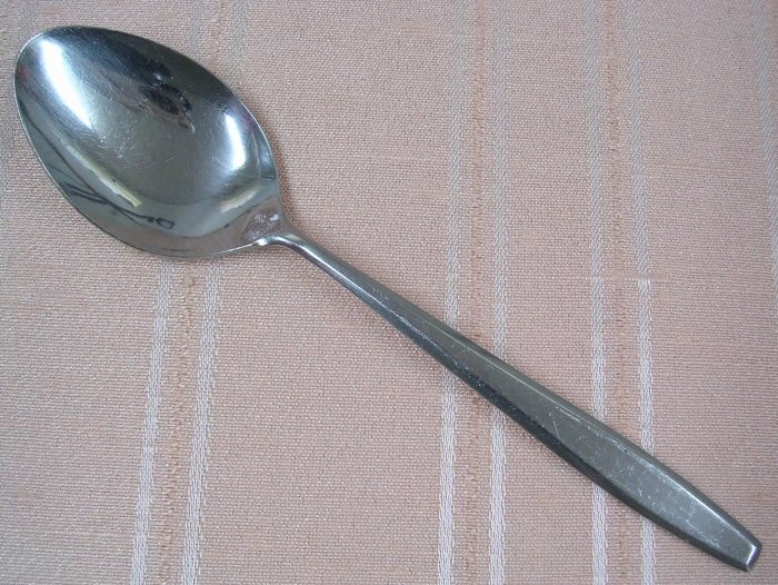 QANTAS NORITAKE SPOON AVIATION AIRLINES STAINLESS FLATWARE SILVERWARE