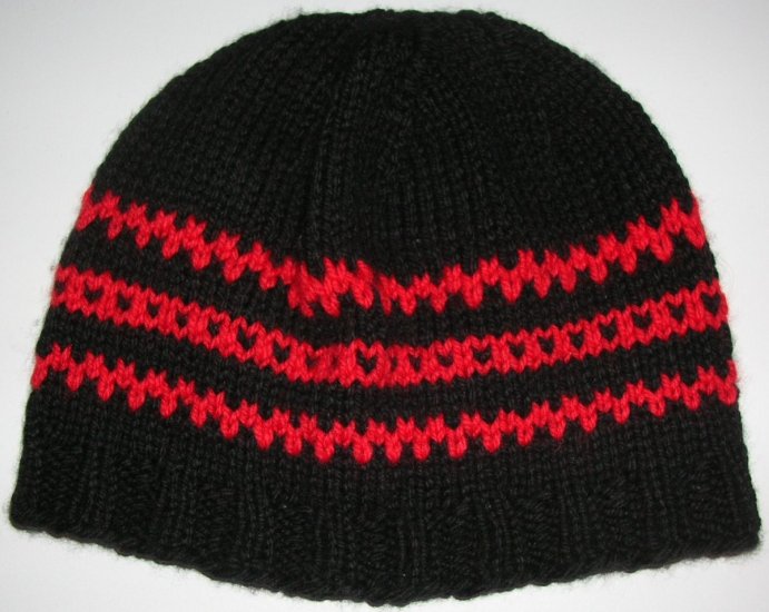 Black/Red Hat