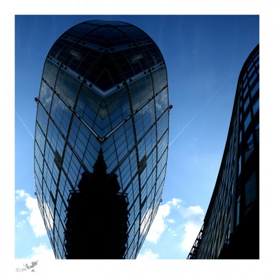 city - 28x28cm, paper print. (London)
