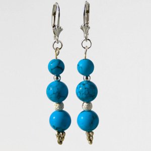 Turquoise earrings