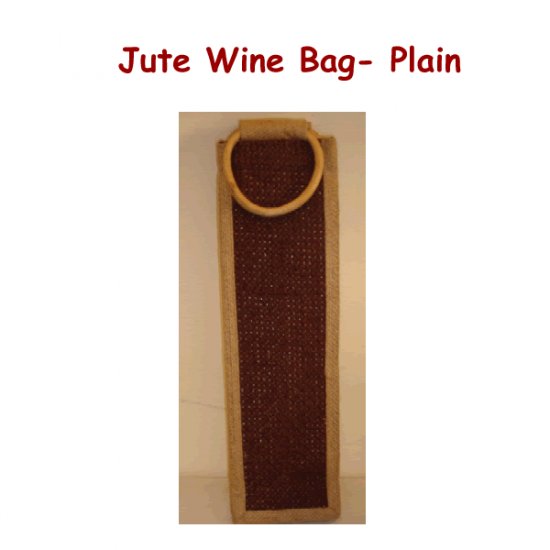 Jute Wine Bags - Plain