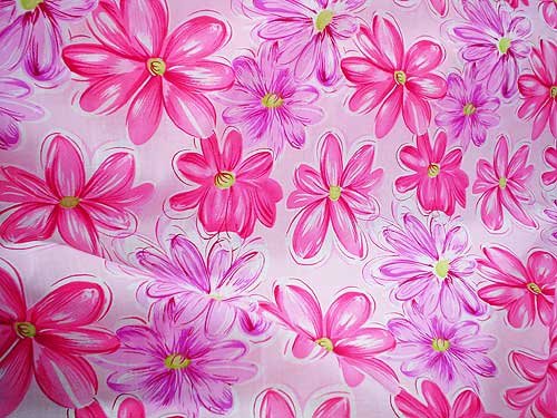Cotton Fun Pink Floral