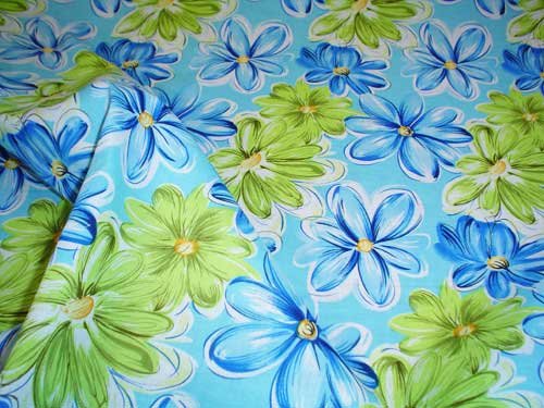 Cotton Fun Blue Floral