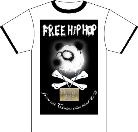 Free Hip Hop Tee - White