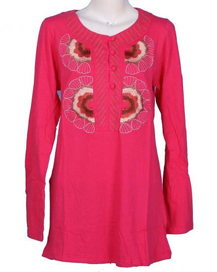 Embroidery Blouse Type EB01 - PINK