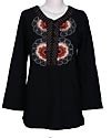 Embroidery Blouse Type EB01-BLACK