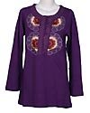 Embroidery Blouse Type EB01-PURPLE