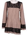 Brocade Blouse Type BB01-LIGHT BROWN