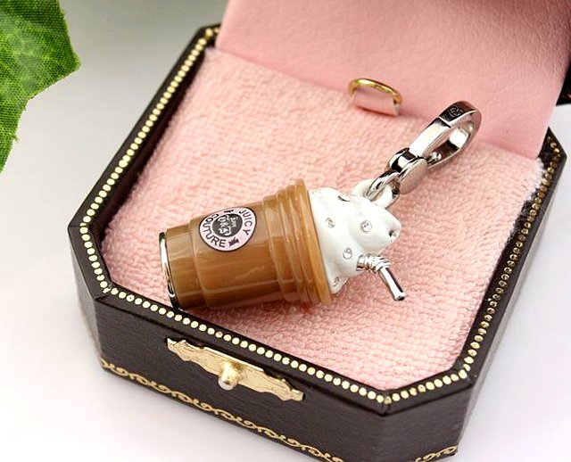 Juicy Couture Coffee Frappe Frappuccino Drink Charm