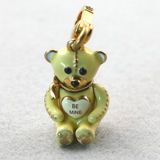 Juicy Couture Be Mine Pave Teddy Bear Charm