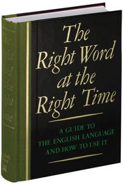 The right word at the right time